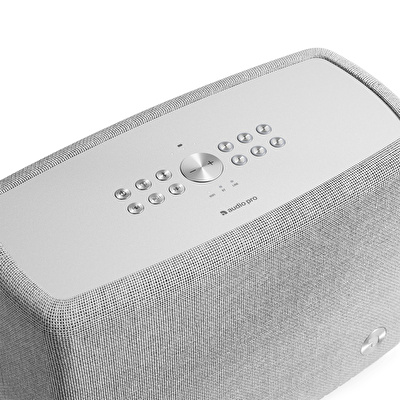 Audio Pro A15 Açık Gri Şarjlı Multiroom Akıllı Ev Hoparlörü
